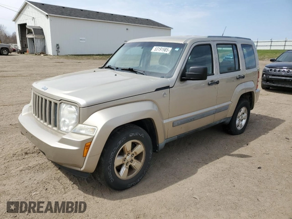 2011 Jeep Liberty Sport with VIN 1J4PN2GK2BW536073, listed as a Copart auction lot 53191985 with 128,177 mi miles and Clean Title. Bid and sale history available at carsss.com. Image 1.