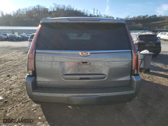 2020 Cadillac Escalade Premium Luxury with VIN 1GYS4CKJ2LR263492, listed as a Copart auction lot 80072974 with 42,178 mi miles and Salvage Title. Bid and sale history available at carsss.com. Image 6.