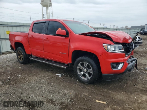 2015 Chevrolet Colorado 2WD Z71 with VIN 1GCGSCE36F1250200, listed as a Copart auction lot 53397035 with 36,256 mi miles and Salvage title. Bid and sale history available at DreamBid. Image 4.