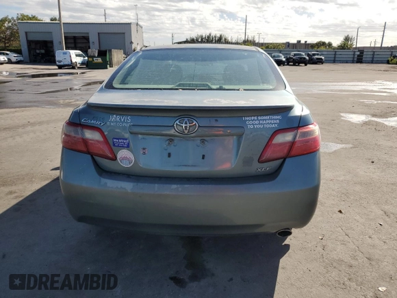 2009 Toyota Camry with VIN 4T1BE46K39U830452, listed as a Copart auction lot 46227815 with 127,027 mi miles and Salvage Title. Bid and sale history available at carsss.com. Image 6.