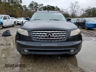 2005 Infiniti FX with VIN JNRAS08U55X109834, listed as a Copart auction lot 42297905 with 236,373 mi miles and Salvage title. Bid and sale history available at DreamBid. Image 5.