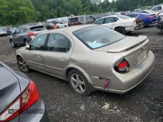 2001 Nissan Maxima GXE with VIN JN1CA31D61T615507, listed as a Copart auction lot 60787575 with Not provided miles and Salvage title. Bid and sale history available at DreamBid. Image 3.