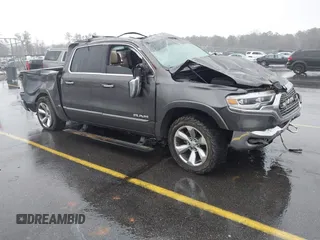 2021 Ram 1500 Limited with VIN 1C6SRFHT4MN588369, listed as a IAAI auction lot 41553981 with 51,293 mi miles and . Bid and sale history available at DreamBid. Image 1.