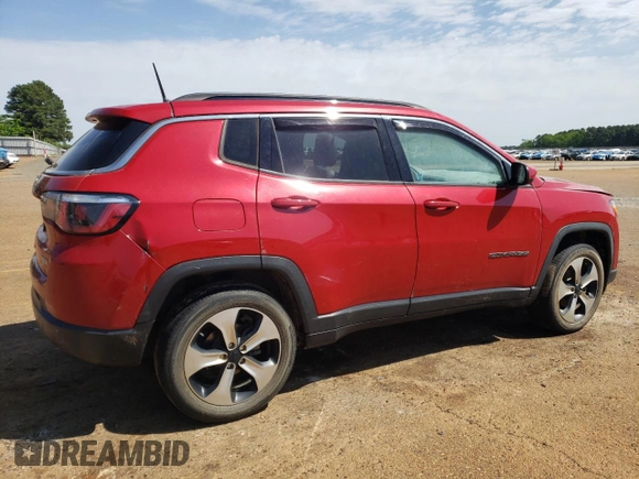 2018 Jeep Compass Latitude с VIN 3C4NJDBB6JT136582, выставлен на аукционе Copart как лот 52348985 с пробегом Не указан миль и Списание • Salvage title. История ставок и продаж доступна на DreamBid. Изображение 3.