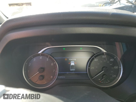 2021 Nissan Titan SV with VIN 1N6AA1EF5MN532371, listed as a Copart auction lot 83470584 with 32,852 mi miles and Salvage title. Bid and sale history available at DreamBid. Image 9.