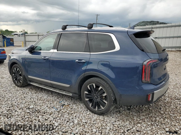2024 Kia Telluride SX Prestige с VIN 5XYP5DGC1RG444194, выставлен на аукционе Copart как лот 56537315 с пробегом 35 302 миль миль и Списание • Salvage title. История ставок и продаж доступна на DreamBid. Изображение 2.