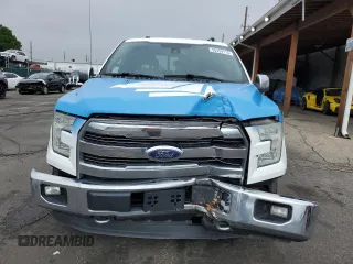 2015 Ford F-150 XLT with VIN 1FTEW1EG3FFA56276, listed as a Copart auction lot 58434115 with 200,208 mi miles and Salvage title. Bid and sale history available at DreamBid. Image 5.