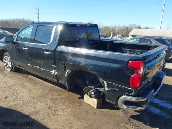 2019 Chevrolet Silverado 1500 LTZ with VIN 3GCUYGED2KG238980, listed as a IAAI auction lot 41426657 with 87,795 mi miles. Bid and sale history available at carsss.com. Image 3.