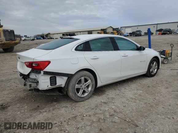 2022 Chevrolet Malibu LS with VIN 1G1ZC5ST0NF175347, listed as a Copart auction lot 47647335 with 43,897 mi miles and Salvage Title. Bid and sale history available at DreamBid. Image 3.