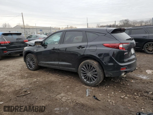 2024 Acura RDX w/A-Spec Advance Package with VIN 5J8TC2H88RL035361, listed as a Copart auction lot 44995825 with Not Provided miles and Salvage Title. Bid and sale history available at carsss.com. Image 2.
