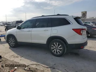 2019 Honda Pilot EX-L with VIN 5FNYF5H59KB027054, listed as a Copart auction lot 47278675 with 48,058 mi miles and Salvage Title. Bid and sale history available at DreamBid. Image 2.