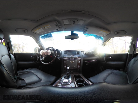 2015 Infiniti QX80 with VIN JN8AZ2NE1F9083991, listed as a IAAI auction lot 41835516 with 1 mi miles. Bid and sale history available at carsss.com. Image 17.