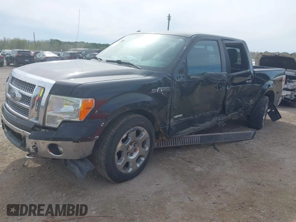 2011 Ford F-150 XLT with VIN 1FTFW1ET3BFC15177, listed as a IAAI auction lot 40412307 with 156,183 mi miles. Bid and sale history available at carsss.com. Image 22.