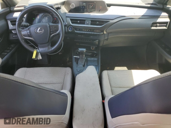 2019 Lexus UX 250h с VIN JTHU9JBHXK2017345, выставлен на аукционе Copart как лот 58538445 с пробегом 43 390 миль миль и Списание • Salvage title. История ставок и продаж доступна на DreamBid. Изображение 8.