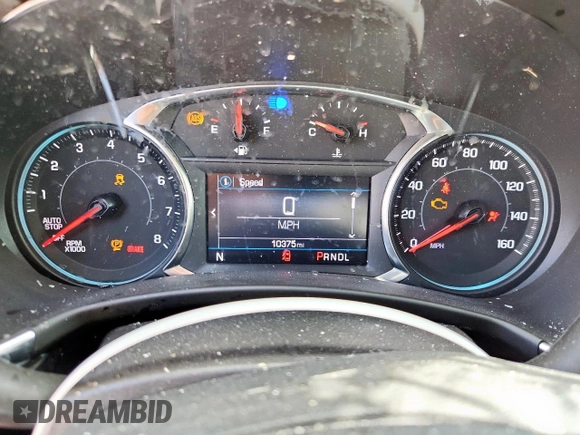 2024 Chevrolet Equinox LT with VIN 3GNAXKEG1RL228064, listed as a Copart auction lot 58274905 with 10,375 mi miles and Salvage title. Bid and sale history available at DreamBid. Image 9.