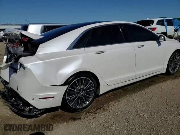 2014 Lincoln MKZ with VIN 3LN6L2JK0ER819896, listed as a Copart auction lot 57110025 with Not provided miles and Salvage title. Bid and sale history available at DreamBid. Image 13.