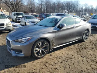 2017 Infiniti Q60 Premium with VIN JN1CV7EL6HM320909, listed as a Copart auction lot 88291395 with Not provided miles and Salvage title. Bid and sale history available at DreamBid. Image 1.