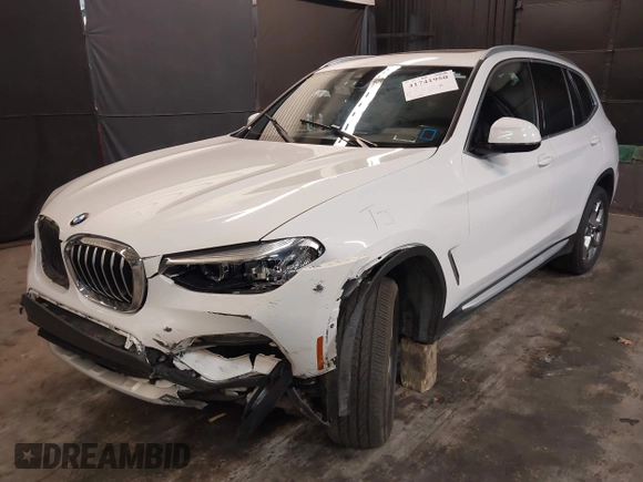 2021 BMW X3 xDrive30i with VIN 5UXTY5C07M9F57926, listed as a IAAI auction lot 41741950 with 76,278 mi miles and . Bid and sale history available at DreamBid. Image 20.