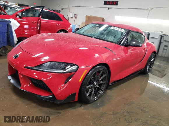 2023 Toyota Supra 3.0 with VIN WZ1DB0G03PW057335, listed as a Copart auction lot 48664395 with 11,108 mi miles and Salvage Title. Bid and sale history available at DreamBid. Image 1.