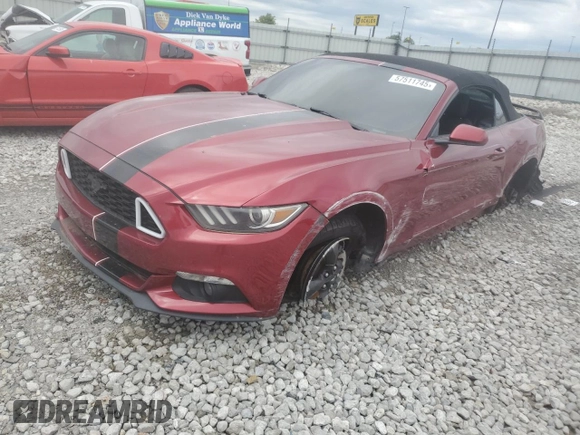 2016 Ford Mustang V6 with VIN 1FATP8EM4G5308066, listed as a Copart auction lot 57511745 with 164,409 mi miles and Salvage title. Bid and sale history available at DreamBid. Image 1.