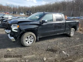 2023 Chevrolet Silverado 1500 LT with VIN 1GCPDDEKXPZ314393, listed as a Copart auction lot 50160005 with 47,968 mi miles and Non Repairable. Bid and sale history available at carsss.com. Image 1.