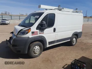 2021 Ram ProMaster Cargo with VIN 3C6LRVNG1ME576187, listed as a Copart auction lot 81195664 with Not Provided miles and Salvage Title. Bid and sale history available at DreamBid. Image 1.
