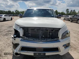 2016 Infiniti QX80 Limited with VIN JN8AZ2NE1G9121043, listed as a Copart auction lot 56562085 with 135,450 mi miles and Salvage title. Bid and sale history available at DreamBid. Image 5.