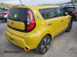 2015 Kia Soul + with VIN KNDJX3A51F7177958, listed as a IAAI auction lot 41956992 with 125,202 mi miles and . Bid and sale history available at DreamBid. Image 4.