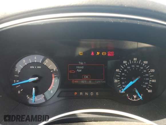2015 Ford Fusion SE with VIN 1FA6P0H74F5107786, listed as a Copart auction lot 68279754 with 132,970 mi miles and Salvage Title. Bid and sale history available at DreamBid. Image 9.