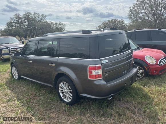 2016 Ford Flex SEL with VIN 2FMGK5C83GBA09724, listed as a Copart auction lot 46314775 with 188,103 mi miles and Clean Title. Bid and sale history available at carsss.com. Image 3.