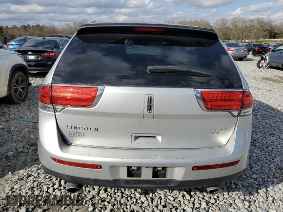 2015 Lincoln MKX with VIN 2LMDJ6JK8FBL28436, listed as a Copart auction lot 47573005 with 129,147 mi miles and Salvage Title. Bid and sale history available at carsss.com. Image 6.