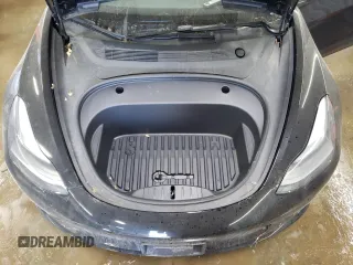 2023 Tesla Model 3 Long Range with VIN 5YJ3E1EB0PF608630, listed as a Copart auction lot 44379105 with 22,777 mi miles and Salvage Title. Bid and sale history available at DreamBid. Image 11.