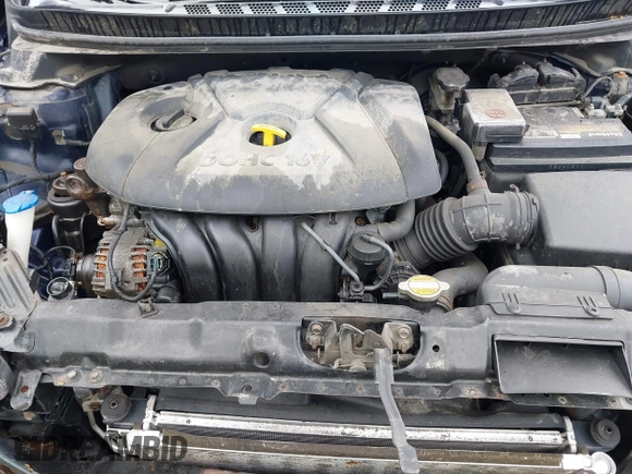 2013 Hyundai Elantra GLS with VIN 5NPDH4AE3DH179834, listed as a IAAI auction lot 42411000 with 113,198 mi miles and . Bid and sale history available at DreamBid. Image 10.