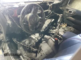 2020 Jeep Wrangler Unlimited Rubicon with VIN 1C4HJXFG2LW251956, listed as a Copart auction lot 54312505 with Not provided miles and Salvage title. Bid and sale history available at DreamBid. Image 8.