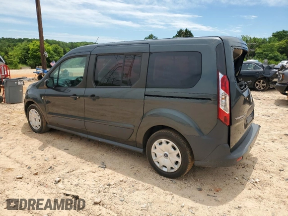 2018 Ford Transit Connect XL with VIN NM0GE9E73J1344215, listed as a Copart auction lot 57589955 with 80,089 mi miles and Salvage title. Bid and sale history available at DreamBid. Image 2.