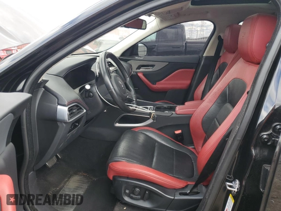 2017 Jaguar F-Pace S with VIN SADCM2BV9HA494620, listed as a Copart auction lot 53371795 with 79,861 mi miles and Salvage title. Bid and sale history available at DreamBid. Image 7.