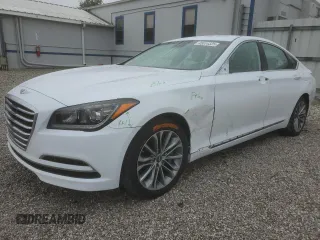 2016 Hyundai Genesis 3.8L with VIN KMHGN4JE2GU127753, listed as a Copart auction lot 45014325 with 110,869 mi miles and Salvage Title. Bid and sale history available at carsss.com. Image 1.