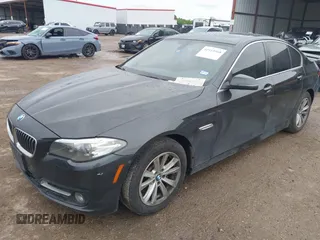 2015 BMW 5 Series 528i with VIN WBA5A5C5XFD524150, listed as a IAAI auction lot 42115568 with 133,145 mi miles and . Bid and sale history available at DreamBid. Image 2.
