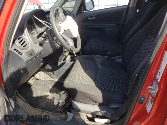 2008 Suzuki SX4 with VIN JS2YB413585105781, listed as a Copart auction lot 74695774 with 110,079 mi miles and Salvage Title. Bid and sale history available at carsss.com. Image 7.