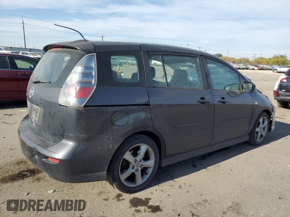 2006 Mazda 5 Sport with VIN JM1CR293160102508, listed as a Copart auction lot 76204204 with 267,065 mi miles and Salvage Title. Bid and sale history available at DreamBid. Image 3.