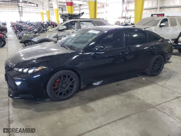 2021 Toyota Avalon TRD with VIN 4T1FZ1FB9MU059783, listed as a Copart auction lot 74231114 with 41,434 mi miles and Salvage Title. Bid and sale history available at carsss.com. Image 1.