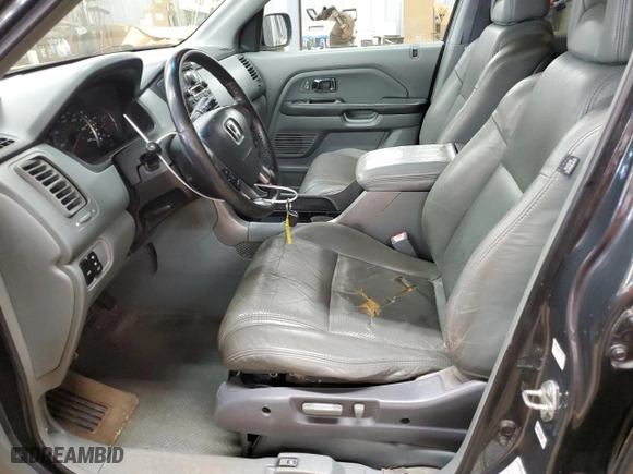 2003 Honda Pilot EX with VIN 2HKYF18623H596817, listed as a Copart auction lot 46070775 with 256,451 mi miles and Salvage Title. Bid and sale history available at carsss.com. Image 7.