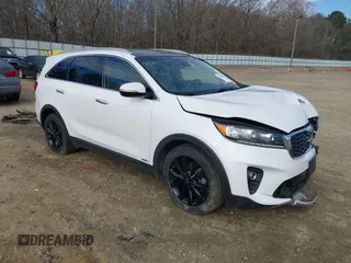 2020 Kia Sorento EX V6 with VIN 5XYPHDA50LG706330, listed as a IAAI auction lot 41744348 with 45,629 mi miles. Bid and sale history available at carsss.com. Image 1.