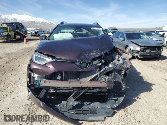 2018 Toyota RAV4 XLE with VIN 2T3RFREV3JW780944, listed as a Copart auction lot 48251255 with Not Provided miles and Salvage Title. Bid and sale history available at DreamBid. Image 5.
