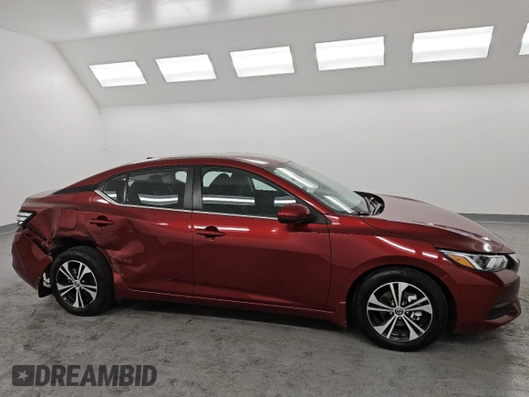 2023 Nissan Sentra SV with VIN 3N1AB8CVXPY227719, listed as a Copart auction lot 50914535 with 50,551 mi miles and Salvage Title. Bid and sale history available at DreamBid. Image 4.