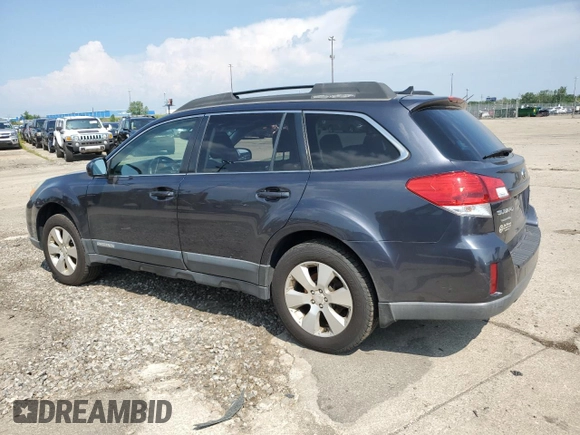 2011 Subaru Outback Limited Power Moon with VIN 4S4BRELC7B2374867, listed as a Copart auction lot 62168665 with 186,179 mi miles and Clean title. Bid and sale history available at DreamBid. Image 2.