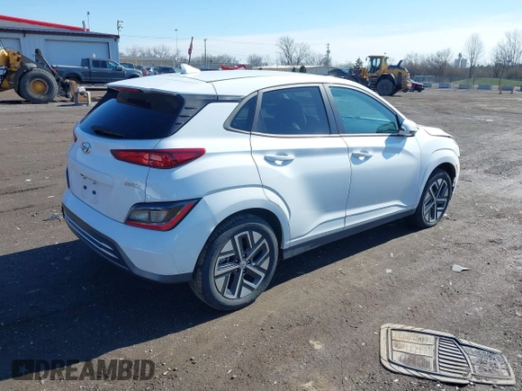2023 Hyundai Kona SEL with VIN KM8K33AG0PU190264, listed as a IAAI auction lot 41864493 with 35,207 mi miles and . Bid and sale history available at carsss.com. Image 4.