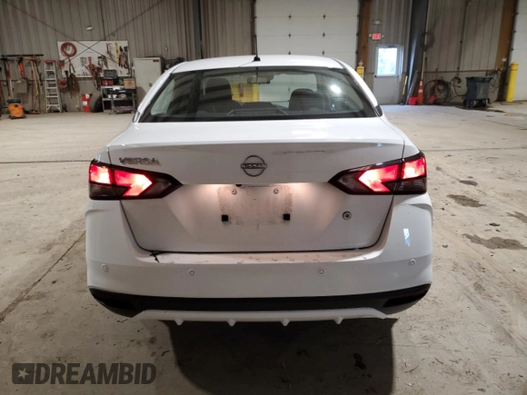 2024 Nissan Versa S with VIN 3N1CN8DV5RL866850, listed as a Copart auction lot 52951465 with 14,038 mi miles and Salvage Title. Bid and sale history available at DreamBid. Image 6.