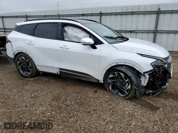2025 Kia Sportage SX-Prestige с VIN 5XYK53DF1SG246708, выставлен на аукционе Copart как лот 56178265 с пробегом 5 492 миль миль и Списание • Salvage title. История ставок и продаж доступна на DreamBid. Изображение 4.