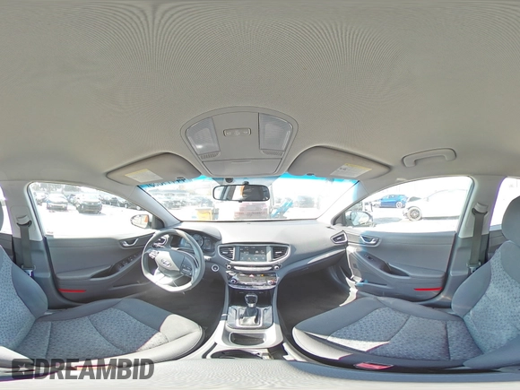 2017 Hyundai Ioniq Blue with VIN KMHC65LC4HU039513, listed as a Copart auction lot 44411035 with 125,935 mi miles and Salvage Title. Bid and sale history available at DreamBid. Image 13.